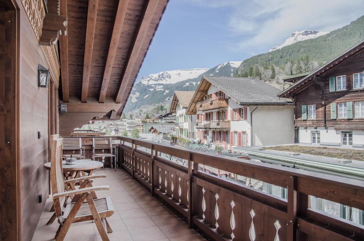 Apartment Stotzhalten DG 3.5 - GriwaRent AG Grindelwald Buitenkant foto